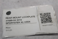 REAR MOUNT LOCKPLATE 41699-04 2016 SPORTSTER XL1200X