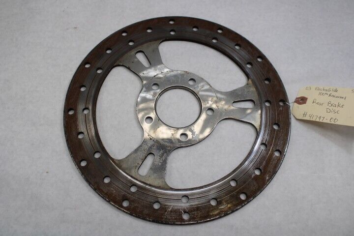 Chrome Rear Brake Disk Rotor 11.5