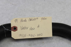 OEM Honda Motorcycle 1999 CBR600F4 Water Hose A. 19525-MBW-000