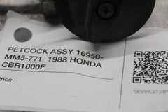 PETCOCK ASSY 16950-MM5-771  1988 HONDA CBR1000F