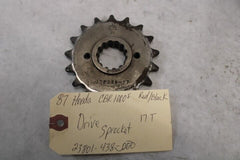 Drive Sprocket 17T 23801-438-000 1987 Honda CBR1000F Hurricane