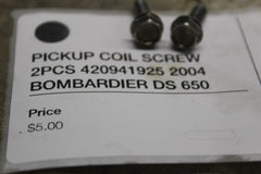 PICKUP COIL SCREW 2PCS 420941925 2004 BOMBARDIER DS 650