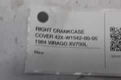 RIGHT CRANKCASE COVER 42X-W1542-00-00 1984 VIRAGO XV700L