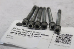 Clutch Release Cover Screws (6)4717A 2005 ROAD KING CUSTOM FLHRSI