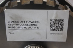 CRANKSHAFT FLYWHEEL ASSY W/ CONNECTING RODS 23912-00 2001 H-D SOFTAIL DUECE FXST