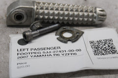 LEFT PASSENGER FOOTPEG 5JJ-27431-00-00 2007 YAMAHA R6 YZFR6