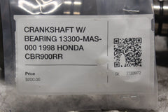 CRANKSHAFT W/ BEARING 13300-MAS-000 1998 HONDA CBR900RR