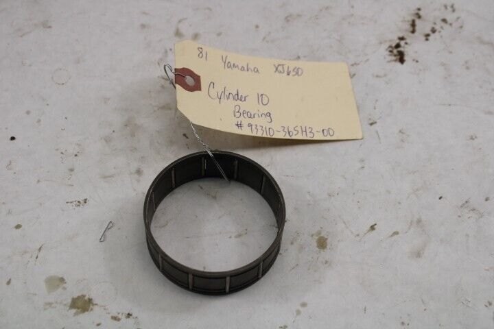 OEM Yamaha Motorcycle 1981 XJ650 Cylinder 10 Bearing 93310-365H3-00