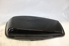 VIVID BLACK SADDLEBAG LID LEFT HARLEY DAVIDSON 90201055DH