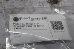 Piston W/ Rings STD 22091-83B 21940-83 1995 HD DYNA FXDS