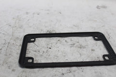 CARBON FIBER LICENSE PLATE COVER 2001 SUZUKI SV650