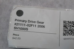 Primary Drive Gear #21111-02F11 2006 SV1000S