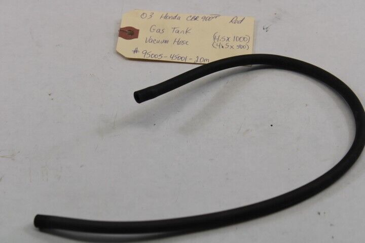 OEM Honda Motorcycle Gas Tank Vacuum Hose 95005-2003 CBR900RR