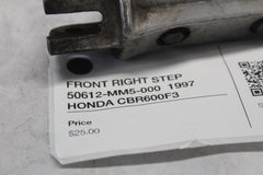 FRONT RIGHT STEP 50612-MM5-000  1997 HONDA CBR600F3