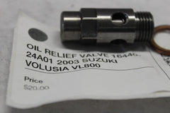 OIL RELIEF VALVE 16440-24A01 2003 SUZUKI VOLUSIA VL800