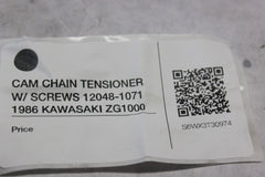 CAM CHAIN TENSIONER W/ SCREWS 12048-1071 1986 KAWASAKI ZG1000