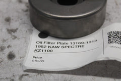 Oil Filter Plate 13169-1313 1982 KAW SPECTRE KZ1100