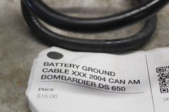 BATTERY GROUND CABLE XXX 2004 CAN AM BOMBARDIER DS 650