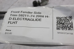 Front Fender Side Trim 59211-74 2008 H-D ELECTRAGLIDE FLHT