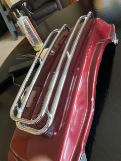 OEM Harley Davidson Saddlebag Lid With Attached Luggage Rack LEFT SIDE 2000-13