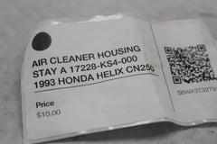 AIR CLEANER HOUSING STAY A 17228-KS4-000 1993 HONDA HELIX CN250
