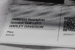 76000454 Roadglide Speaker Grill LEFT HARLEY DAVIDSON