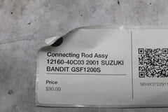 Connecting Rod Assy 12160-40C03 2001 SUZUKI BANDIT GSF1200S