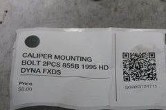 CALIPER MOUNTING BOLT (2) 855B 1995 HD DYNA FXDS
