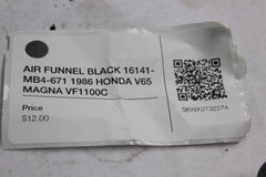 AIR FUNNEL BLACK 16141-MB4-671 1986 HONDA V65 MAGNA VF1100C