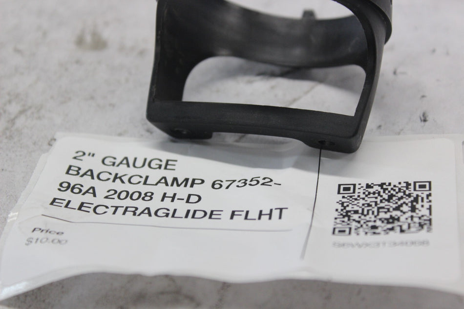 2" GAUGE BACKCLAMP 67352-96A 2008 H-D ELECTRAGLIDE FLHT