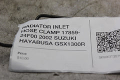 RADIATOR INLET HOSE CLAMP 17859-24F00 2002 SUZUKI HAYABUSA GSX1300R