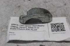 55918-79A Upper Handlebar Clamp RIGHT 2000 H-D ELECTRAGLIDE FLHT