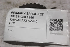 PRIMARY SPROCKET 13121-030 1980 KAWASAKI KZ440 LTD