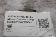 42855-06 Front Brake Master Cylinder Cover HARLEY DAVIDSON