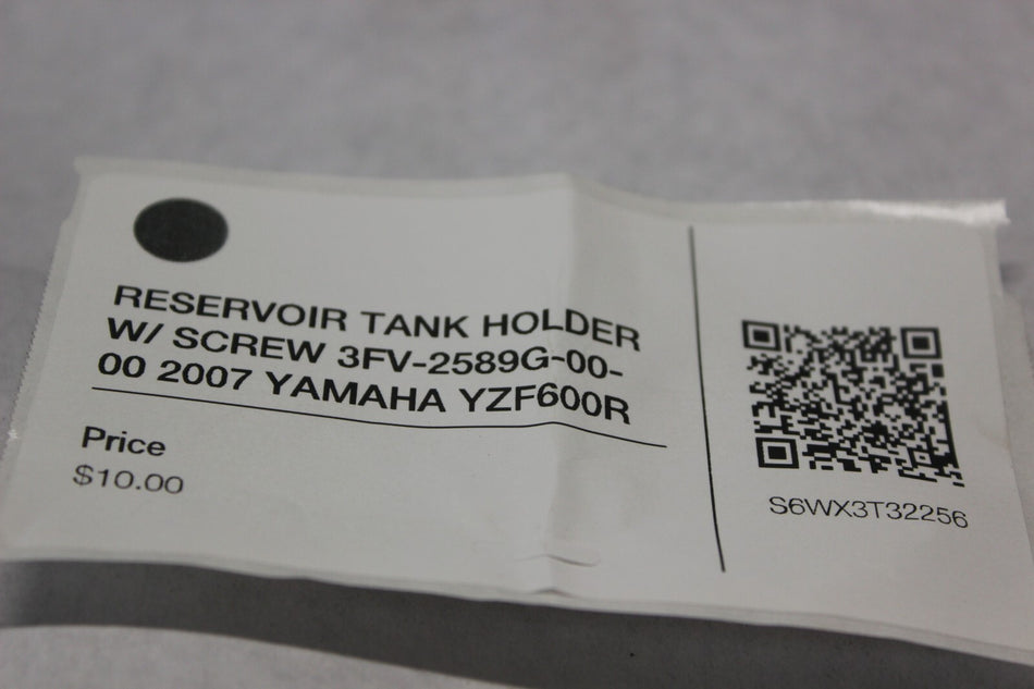 RESERVOIR TANK HOLDER W/ SCREW 3FV-2589G-00-00 2007 YAMAHA YZF600R