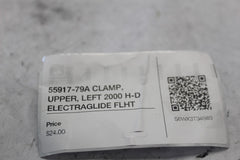 55917-79A CLAMP, UPPER, LEFT 2000 H-D ELECTRAGLIDE FLHT
