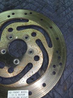 OEM Harley Davidson Streetglide RIGHT Front Brake Rotor 11.5”