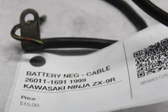 BATTERY NEG - CABLE 26011-1691 1999 KAWASAKI NINJA ZX-9R