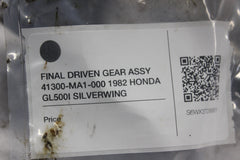 FINAL DRIVEN GEAR ASSY 41300-MA1-000 1982 HONDA GL500I SILVERWING