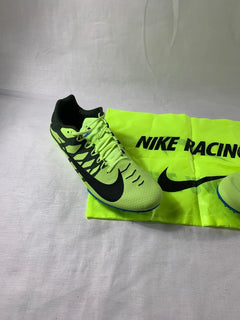 Men’s Nike ZOOM RIVAL S 9 Track Running Sprint Shoes VOLT Size 13 With Carry Bag