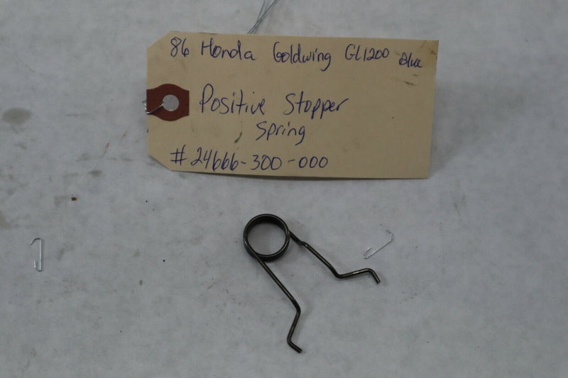 OEM Honda Motorcycle Positive Stopper Spring 1986 Goldwing GL1200A 24666-300-000