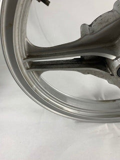 OEM Kawasaki EX500 Front Wheel Silver