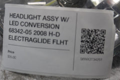 HEADLIGHT ASSY W/ LED CONVERSION 68342-05 2008 H-D ELECTRAGLIDE FLHT