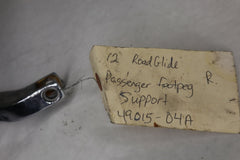 49015-04 Harley Davidson RIGHT Chrome Passenger Footpeg Bracket