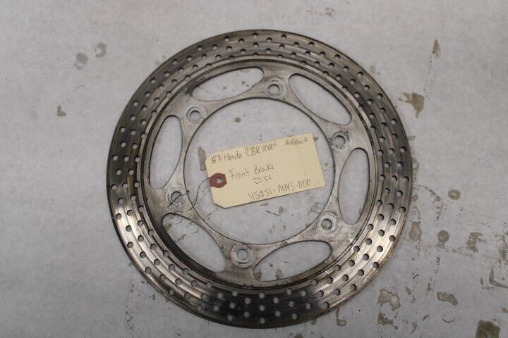 Front Brake Disc 45251-MM5-000 1987 Honda CBR1000F Hurricane