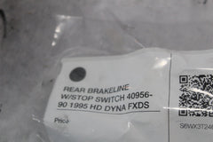 REAR BRAKELINE W/STOP SWITCH 40956-90 1995 HD DYNA FXDS