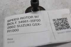 SPEED ROTOR W/ BOLT 34981-35F00 2002 SUZUKI GSX-R1000