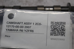 CAMSHAFT ASSY 1 2C0-12170-00-00 2007 YAMAHA R6 YZFR6