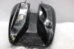 GAS TANK VIVID BLACK W/ RED & GOLD STRIPE 61019-00CF 2000 H-D ELECTRAGLIDE FLHT