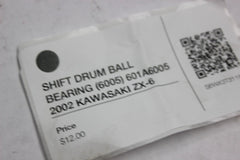 SHIFT DRUM BALL BEARING (6005) 601A6005 2002 KAWASAKI ZX-6